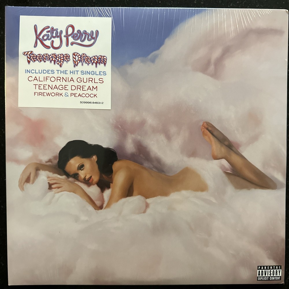 Katy Perry Teenage Dream White Double LP 12