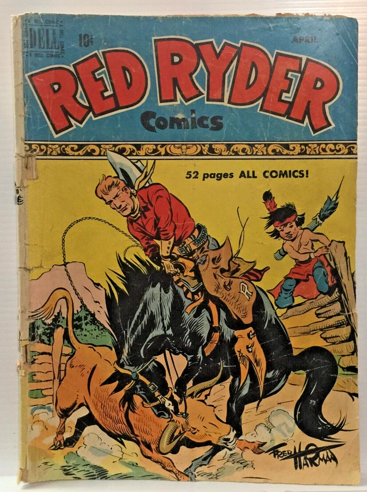 Red Ryder Comics #81 Dell 1950 Western