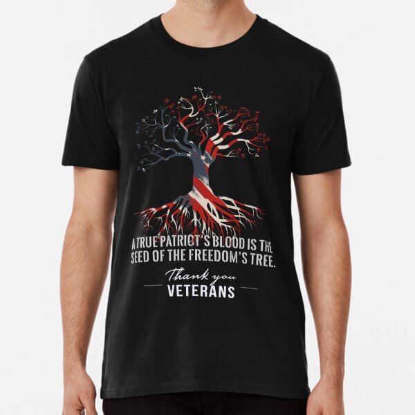 Thank You Veterans Day Premium Design Gift Idea For Unisex T-Shirt S-5XL