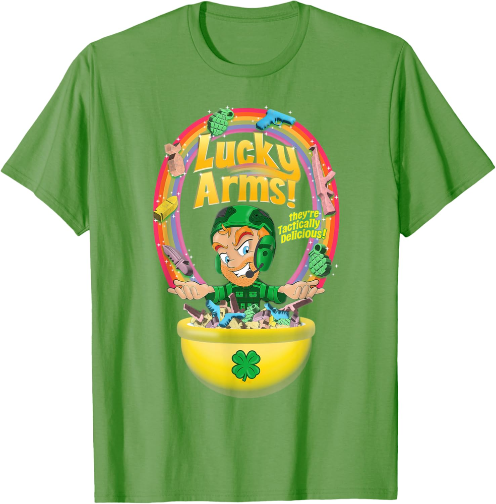 Lucky Arms Funny Irish St. Patrick's Day T Shirt