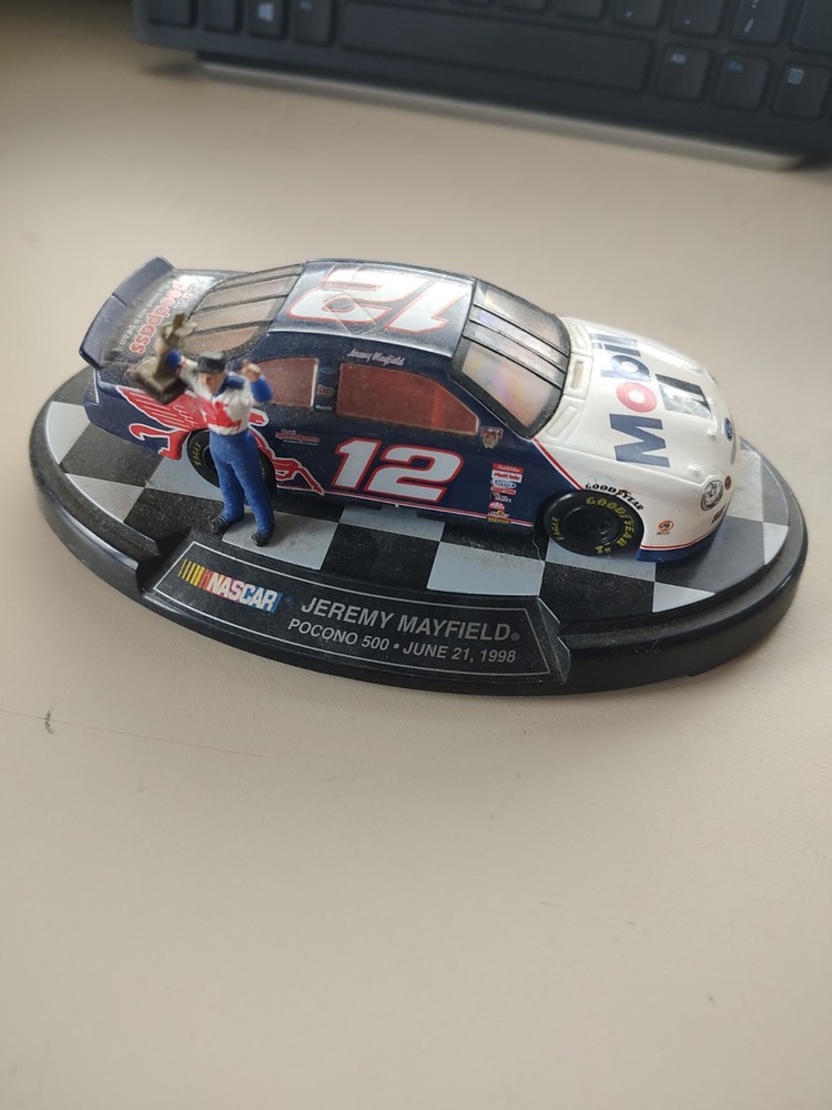 Jeremy Mayfield NASCAR Pocono 400 Winners Circle Diecast Car