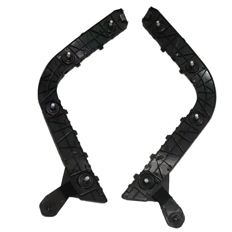 For Tesla Model Y car rear bumper curved black bracket left right