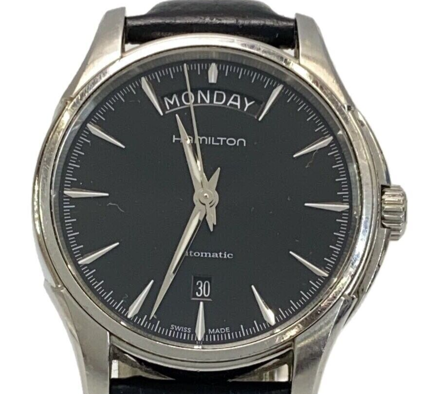 Hamilton Jazzmaster H325050 Day Date Black Automatic Mens Watch from JP
