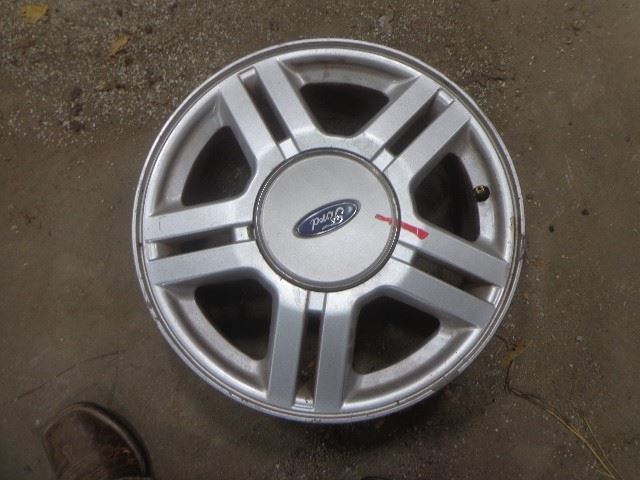 Wheel 16x6-1/2 Aluminum 5 Twin Spokes Fits 01-03 WINDSTAR 2060503