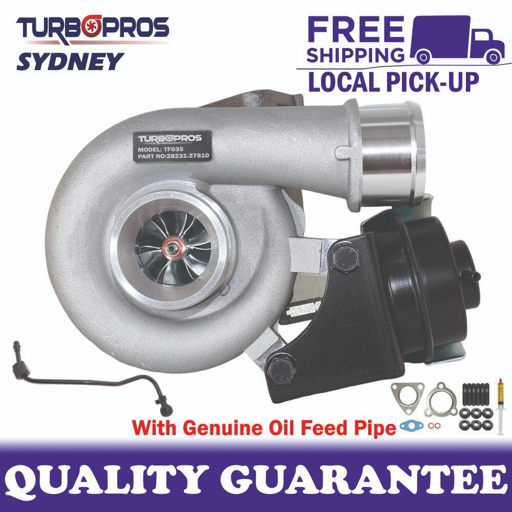 Upgrade Billet Turbo With Genuine Oil Feed Pipe For Hyundai Santa Fe D4EB 2.2L