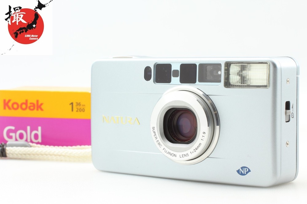 Fujifilm Natura S Aqua 24mm F1.9 35mm Film Camera Near Mint Japan