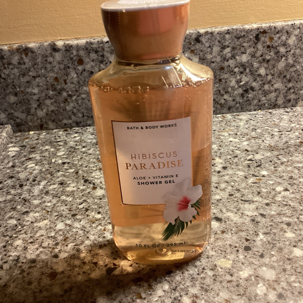 Bath and Body Works HIBISCUS PARADISE SHOWER GEL 10 FL OZ Aloe & Vitamin E