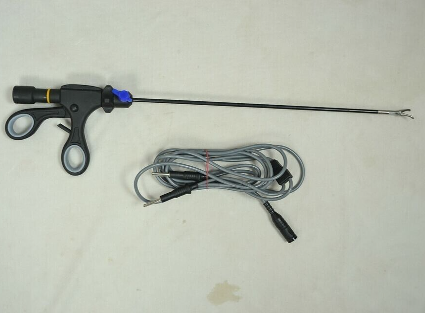 2pc 5mm Laparoscopic Bipolar Maryland Dissector Cable Endoscopy Set
