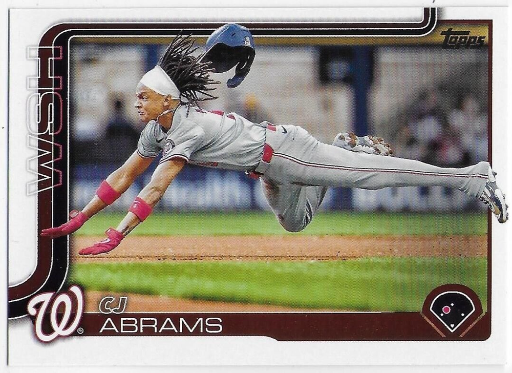 2025 Topps Series 1 - C.J. Abrams #122