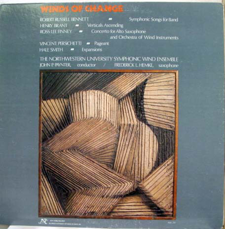 Northwestern Univers - Winds Of Change - Used Vinyl Record - 88 - T16280A