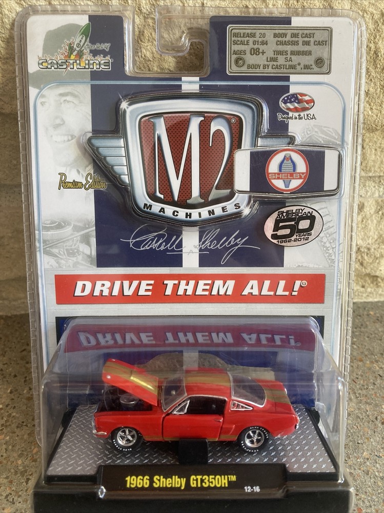 M2 Machines Premium Edition 1966 Shelby GT 350H 1:64 Diecast