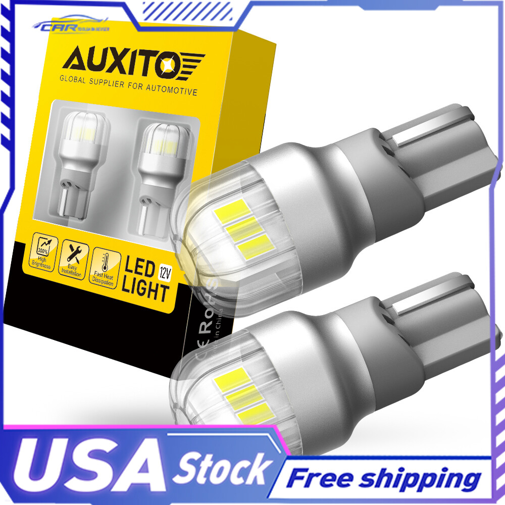 AUXITO NEW White Xenon 6000K 912 921 T15 LED Back up Reverse Light Light Lamps