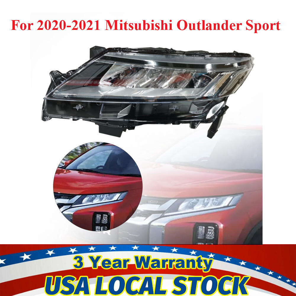 Headlight Left LED Headlamp,Driver Side For Mitsubishi Outlander Sport 2020 2021