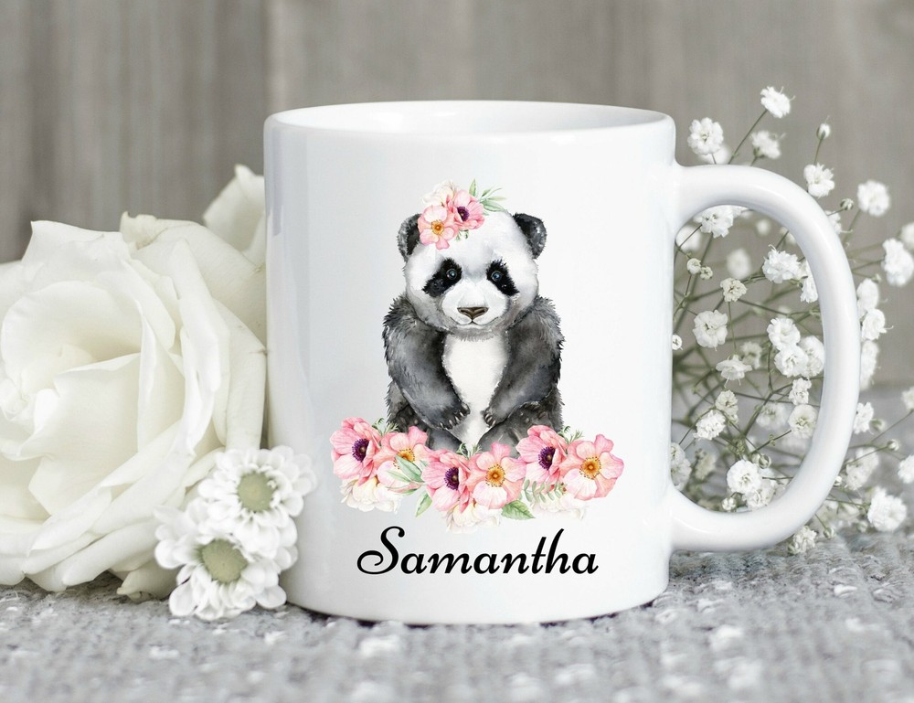 Panda Mug Panda Gifts For Girl Panda Coffee Mug Panda Tea Cup Personalized Panda