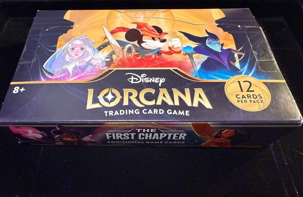 Disney Lorcana: The First Chapter Booster Box Brand New Original Packing Sealed