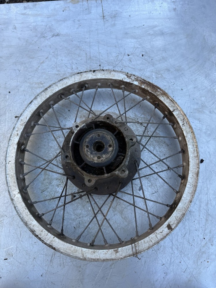 Honda XL250 XL 250 Rear Mag Rim Wheel Enkei Oem Genuine Original 18x1.85