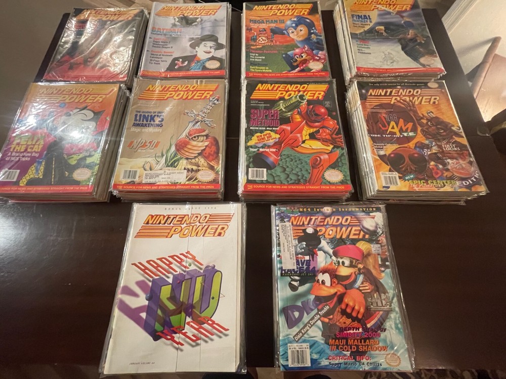 NINTENDO POWER MAGAZINE: PICK YOUR ISSUE! 1988 - 1996 MOST ISSUES $15-$20!!