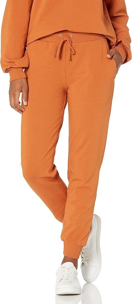 The Drop Grace Supersoft Rib Cuff Jogger Sweatpants Stretch French Terry Women S