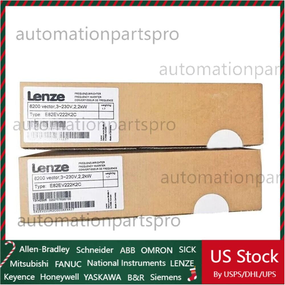 E82EV222K2C 1PC NEW Sealed Lenze Frequency Inverter