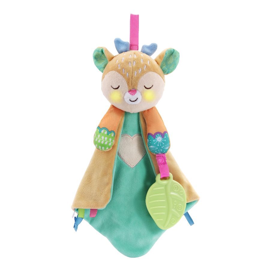® 3-in-1 Snuggle & Cuddle Lovey™ Cuddly Fawn & Teether Toy Holder