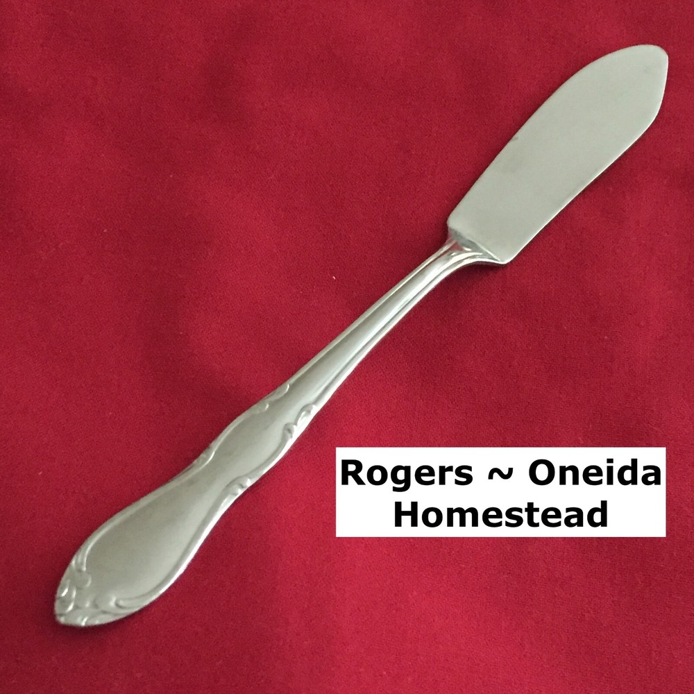 Rogers Oneida HOMESTEAD Master Butter Knife  6 3/8
