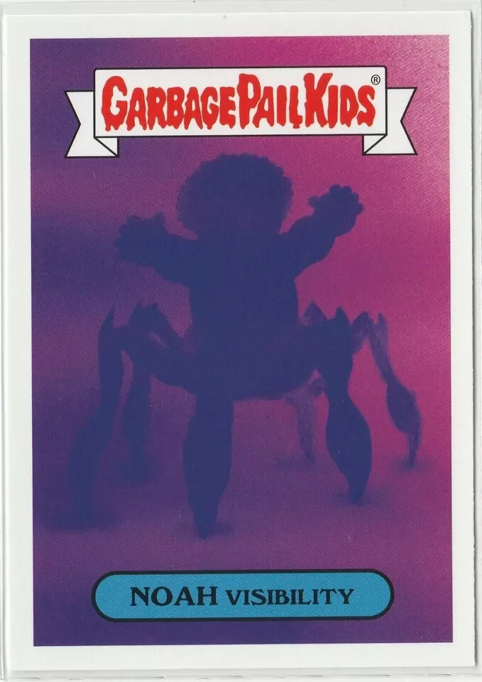 Noah Visibility 11a Garbage Pail Kids GPK 2019 Revenge of the Oh Horror-ible Card