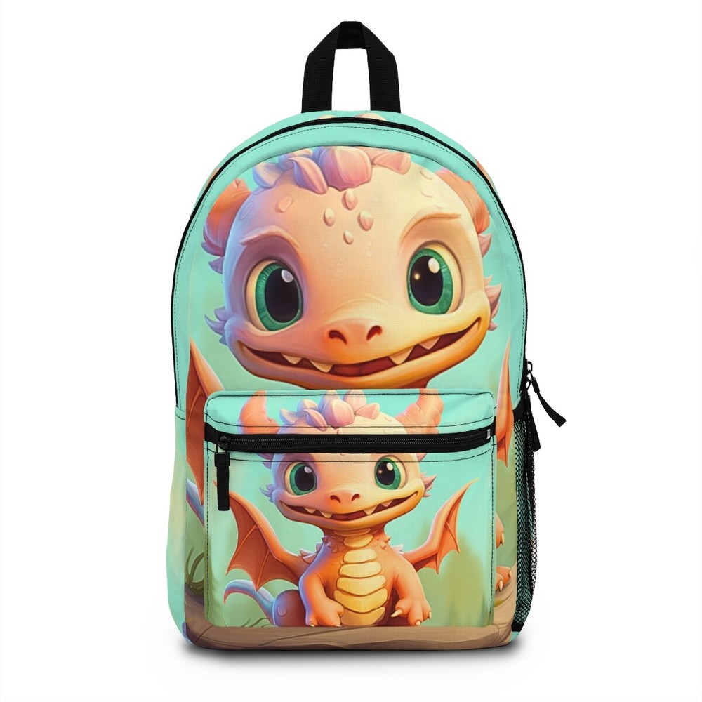 Back to school backpacks | Dragon profile bag | Gift for backpacker | Unisex-image