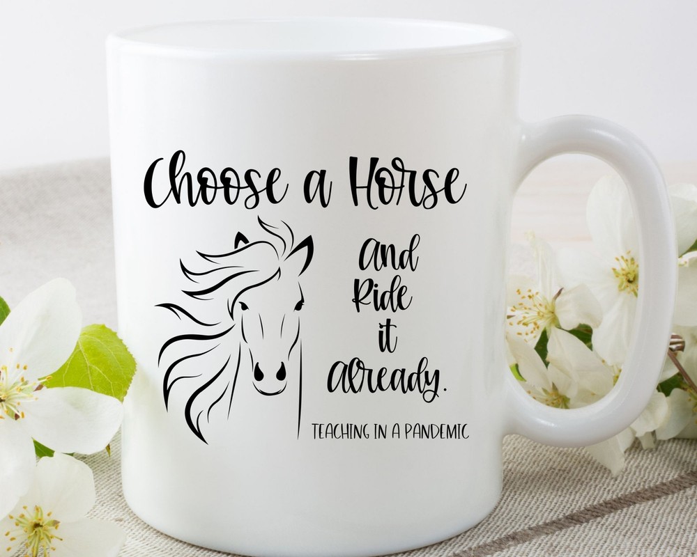 Sarcastic Teacher Mug for Decision Fatigue During Pandemic 2021