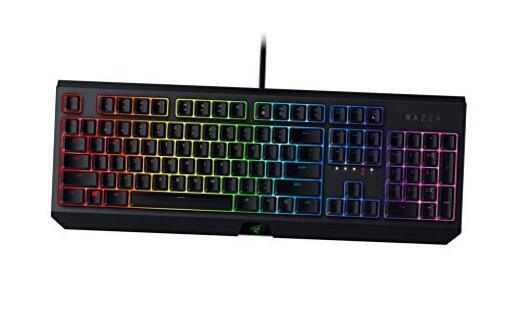 BlackWidow Mechanical Gaming Keyboard: Green Mechanical Switches, Tactile &