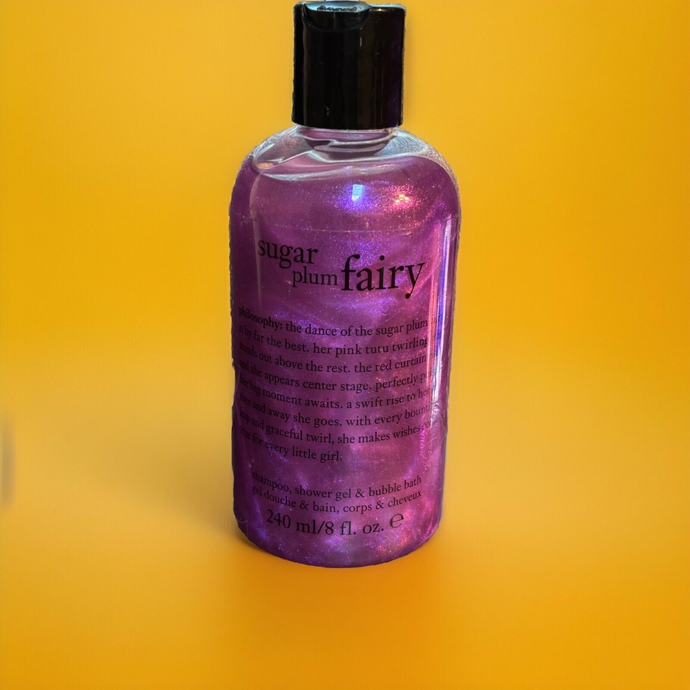 Philosophy Sugar Plum Fairy 3 in 1 Shampoo Shower Gel  Bubble Bath 8 fl oz