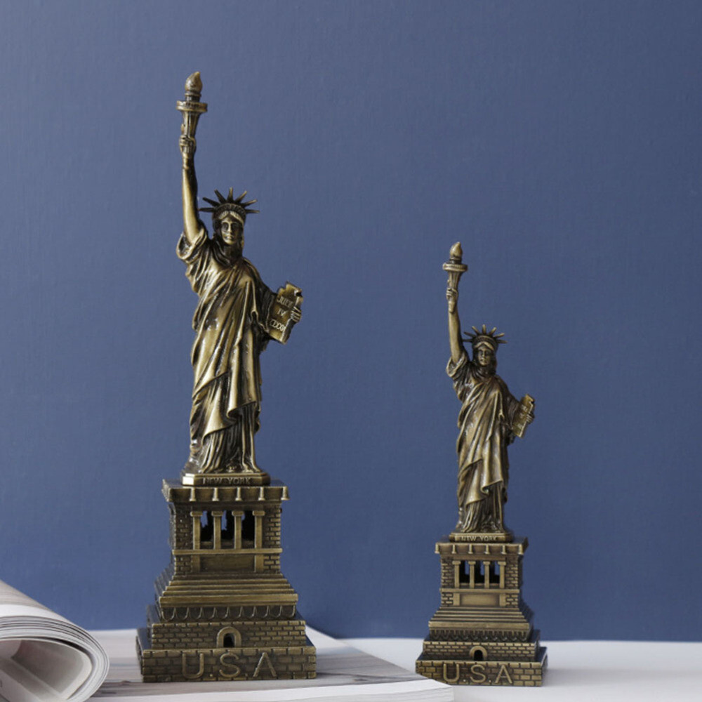 Garden Statue of Liberty Adornment Micro Landscape DIY Decor