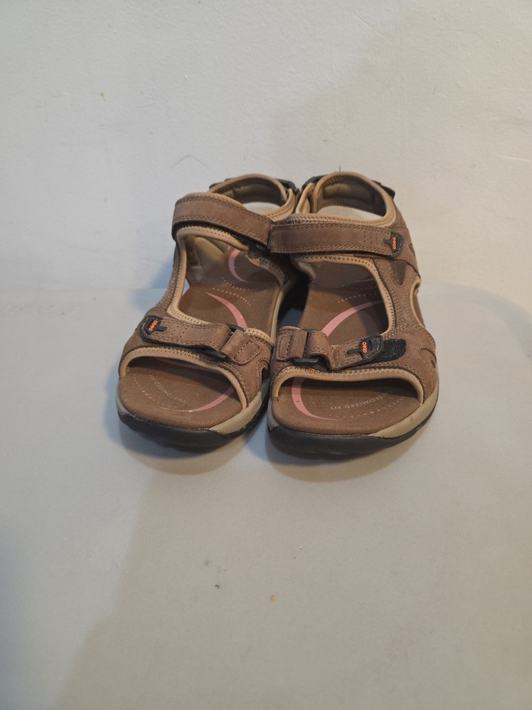 Abeo B.I.O. System Women's Narrow Brown Hiking Sandals Size 11