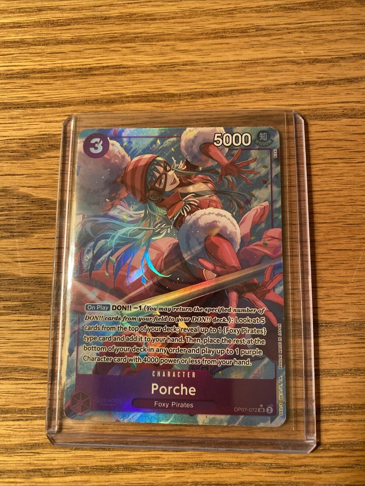 Porche Parallel - OP07-072 - 500 Years in the Future - One Piece TCG - English