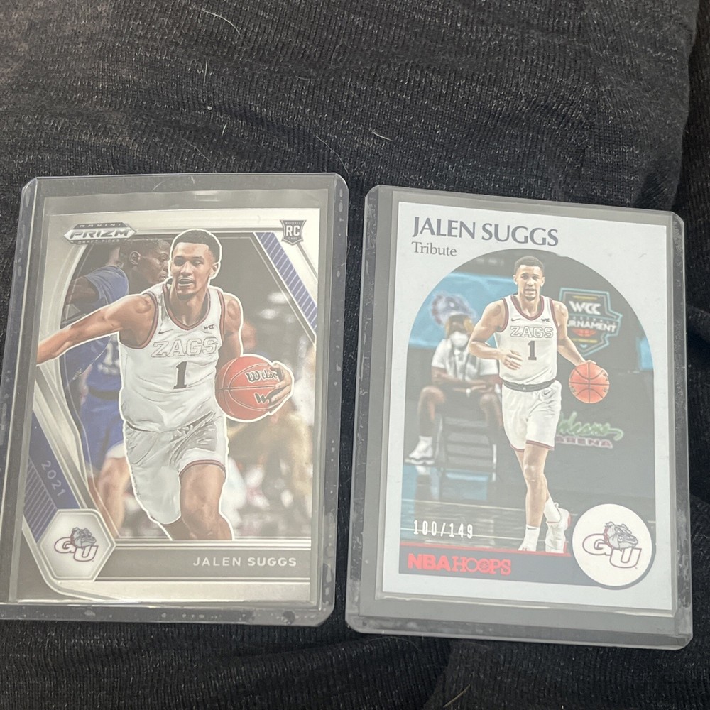Jalen Suggs x2 (ROOKIES) Draft Picks & Numbered /149 - 2021 Panini