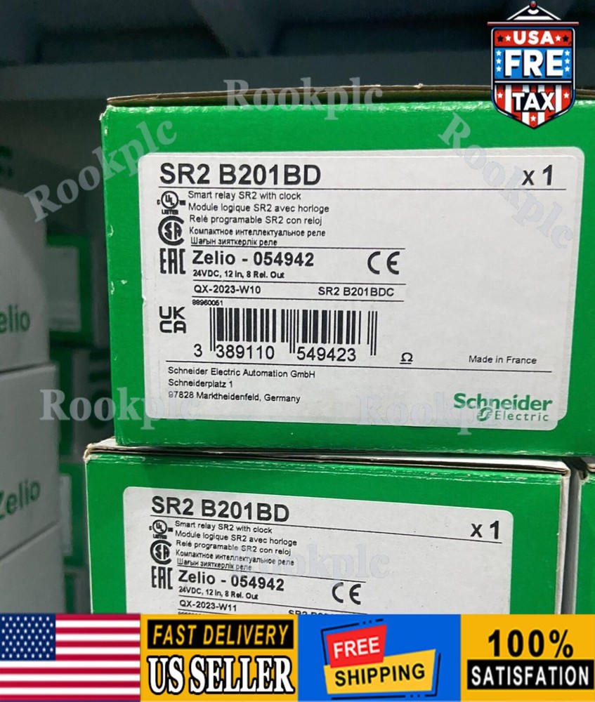 Schneider SR2B201BD Programmable Controllers brand new free shipping
