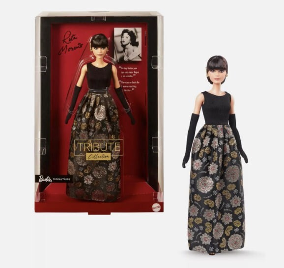 Muñeca coleccionable Barbie Signature Tribute Rita Moreno 2024 *EN MANO+ENVÍO RÁPIDO*