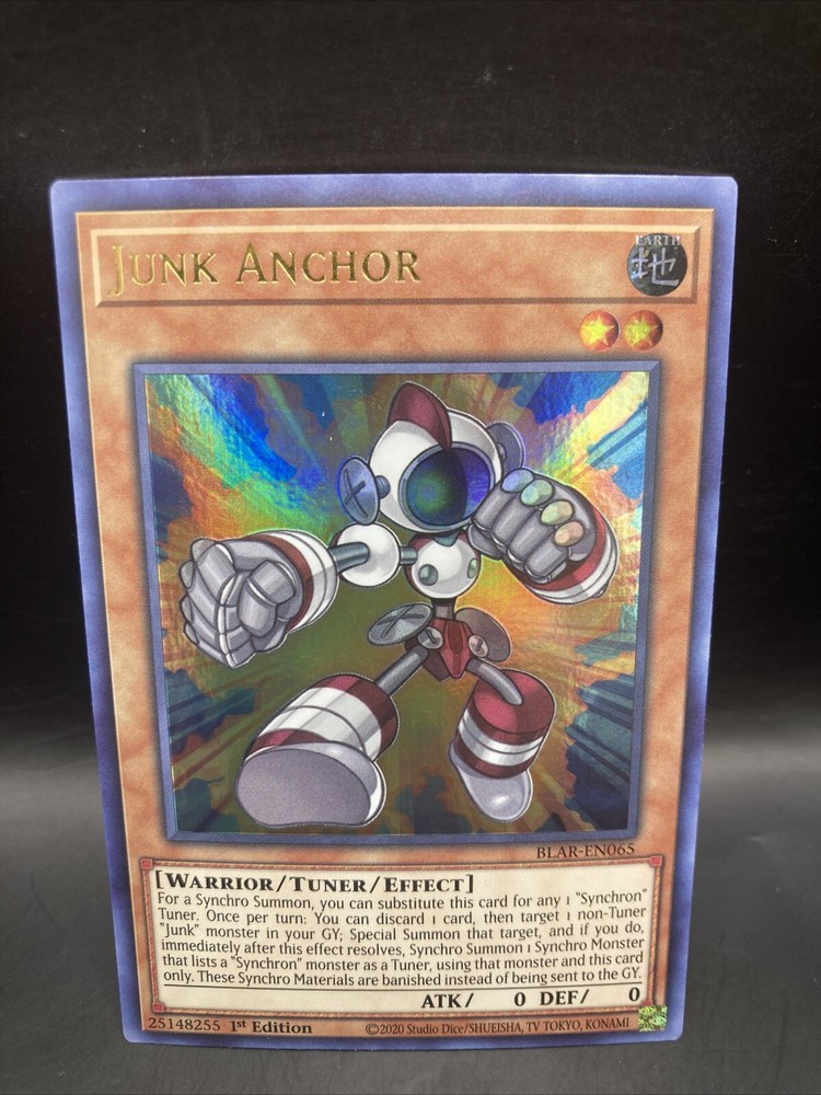 Junk Anchor BLAR-EN065 Battles of Legend Armageddon 1st Ed