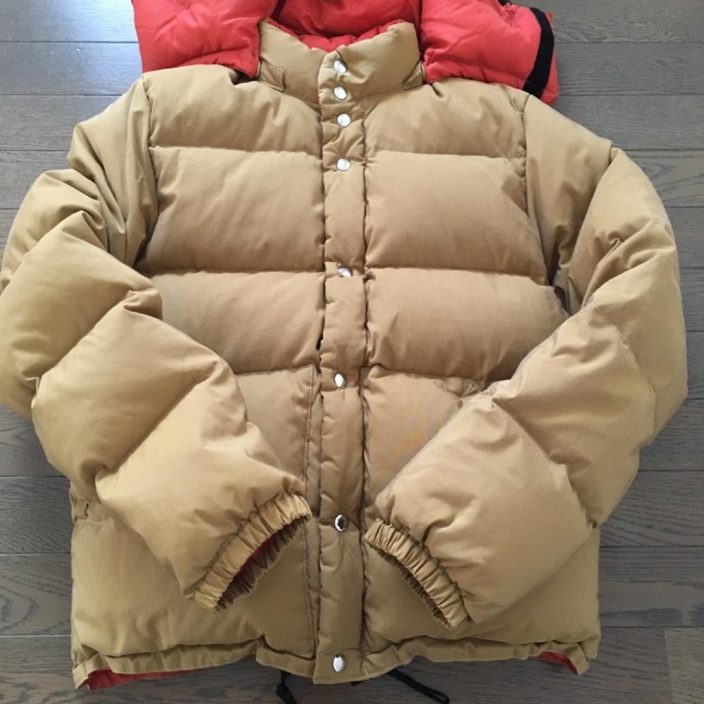 Crescent Down Works Down Jacket Brown Size M