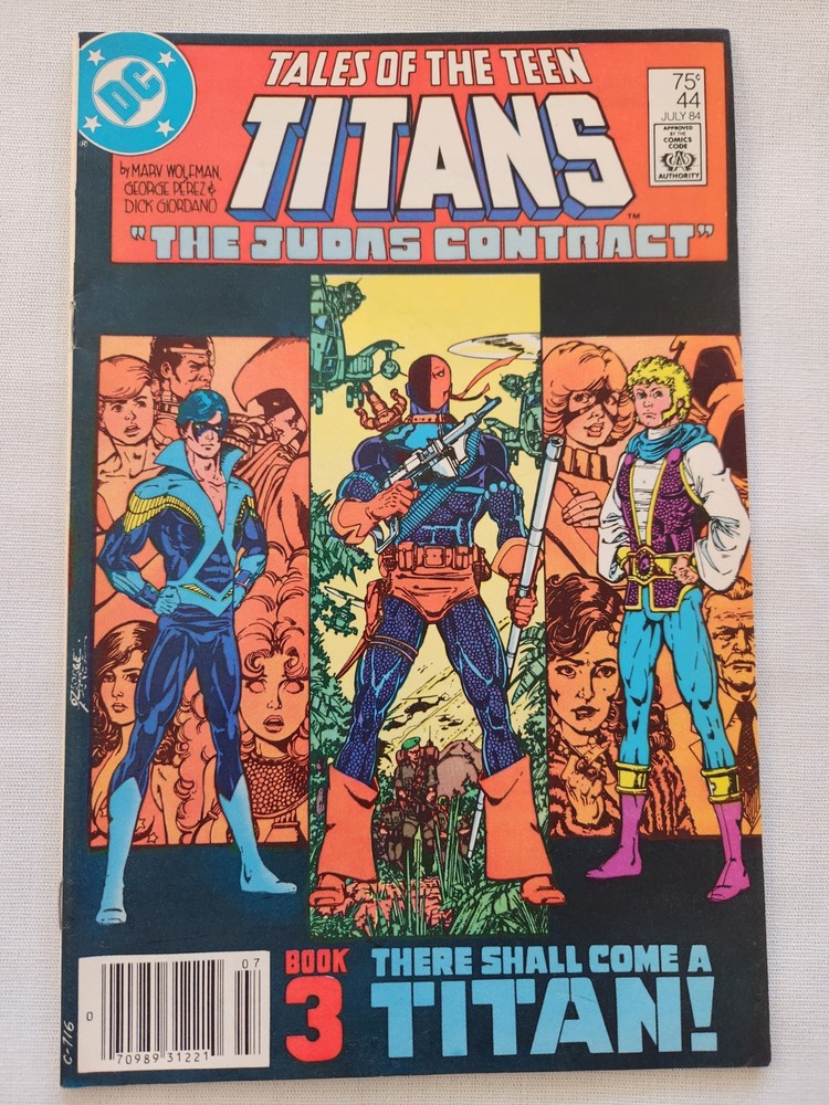Tales of the Teen Titans #44 (1984 DC) – Judas Contract Part 3 – Key Issue