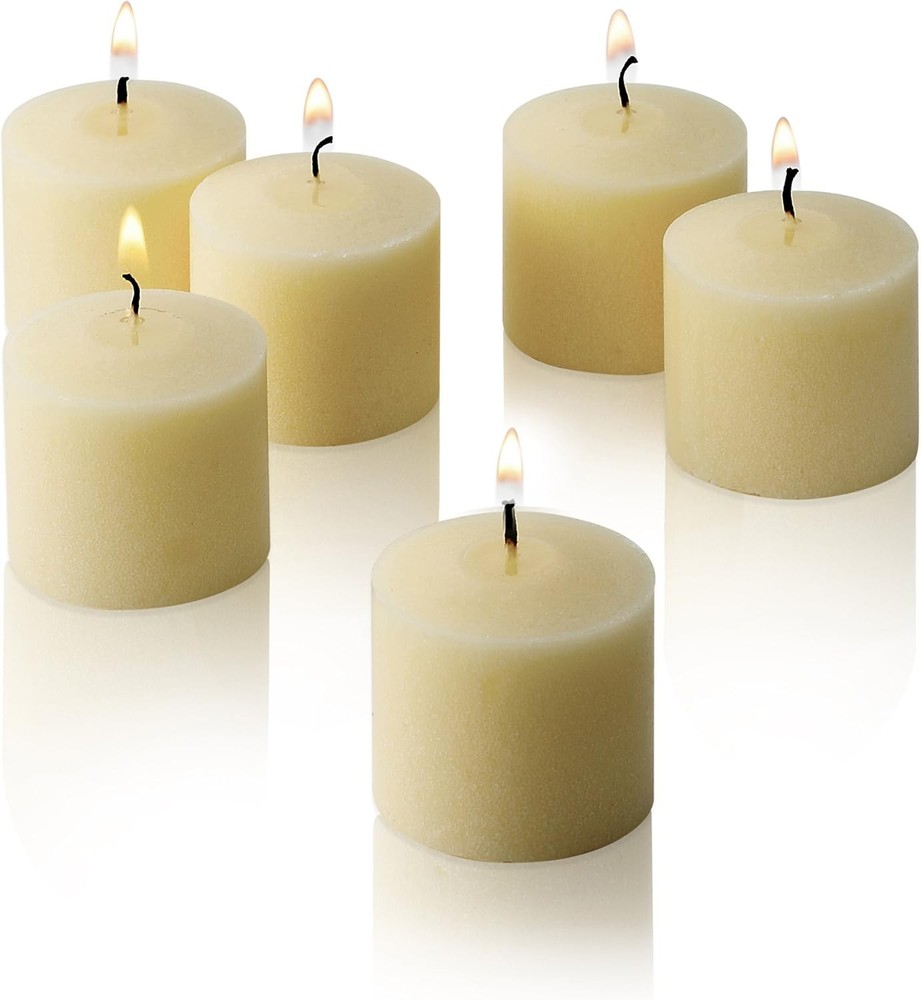 Bulk Set of 72 French Vanilla Scented Votive Candles
