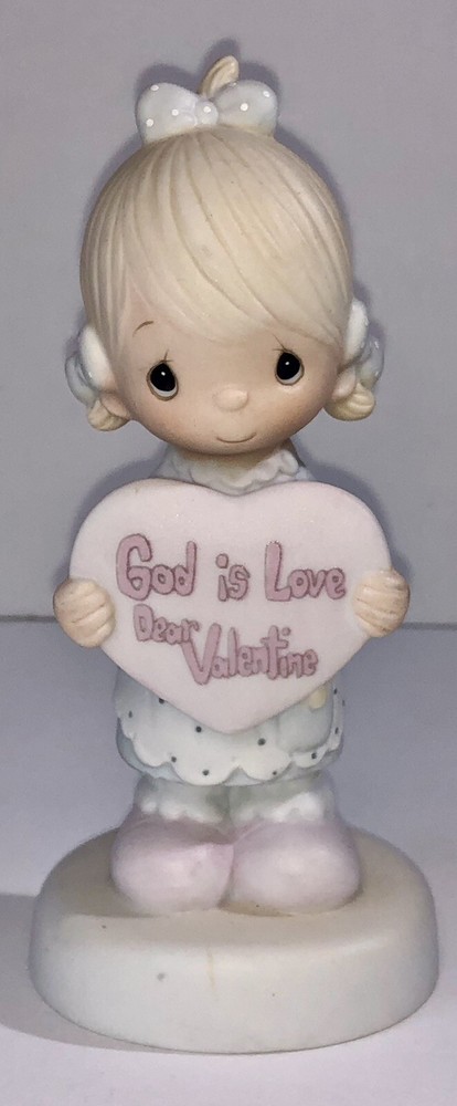Precious Moments Jonathan and David God Is Love Valentine Figurine