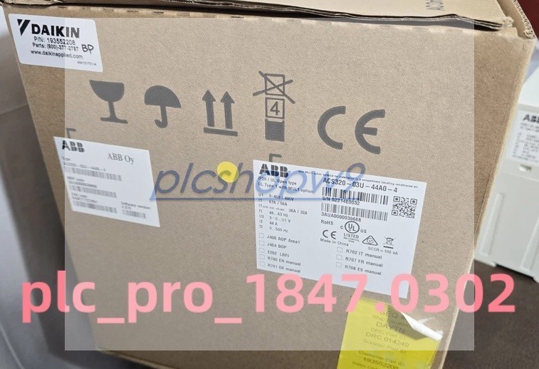 1PCS Brand New ABB ACS320-03U-44A0-4 Inverter Brand New  Fast delivery