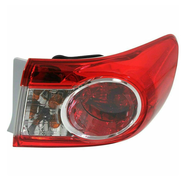 For COROLLA 11-13 TAIL LAMP RH, Outer, Assembly, North America Built Vehicle -
