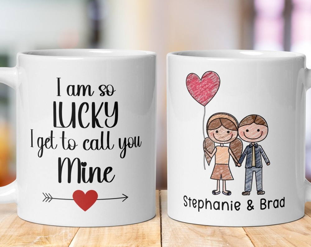 Custom Anniversary Gift Customized Valentine's Mug Personalized Valentines Day