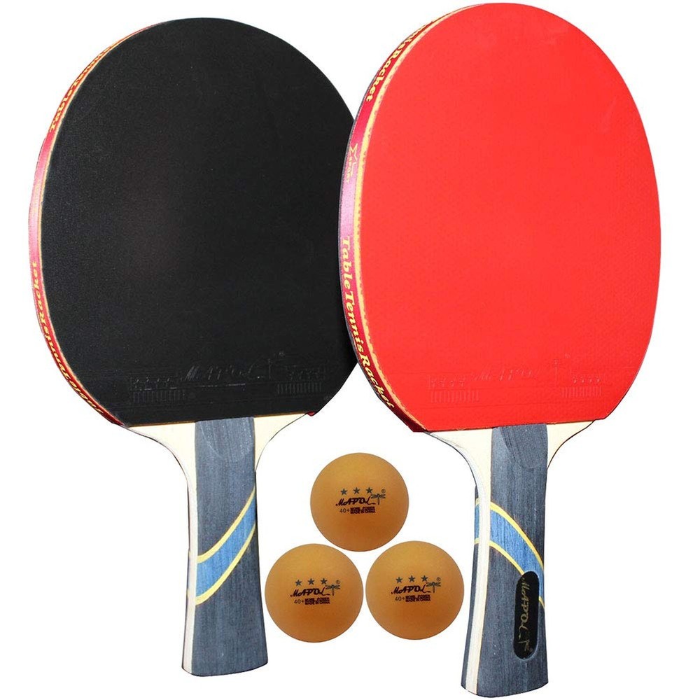 MAPOL 2-Pack 4-Star Pro Ping Pong Paddles for Advanced Training