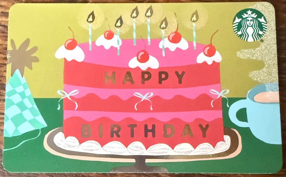 STARBUCKS GIFT CARD 2024 