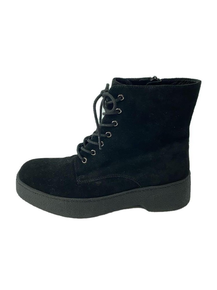 Ashinaga Uncle Lace-Up Boots/23Cm/Black/Suede/4410013 535