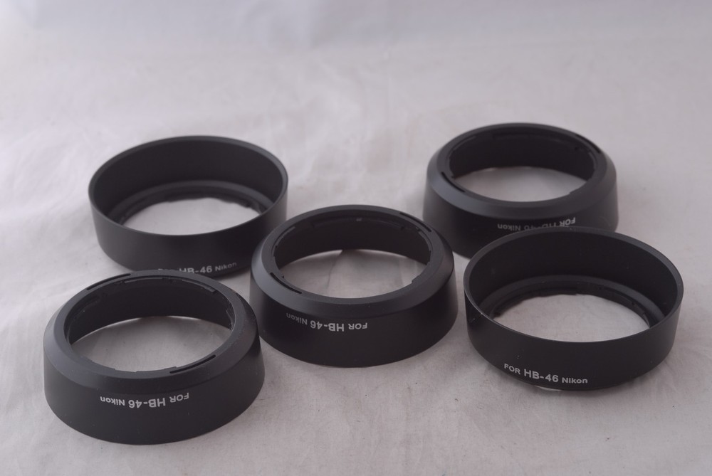 Clearance Sale Lot of Five Hoods for AF-S DX 35mm f/1.8G As Nikon HB-46-image