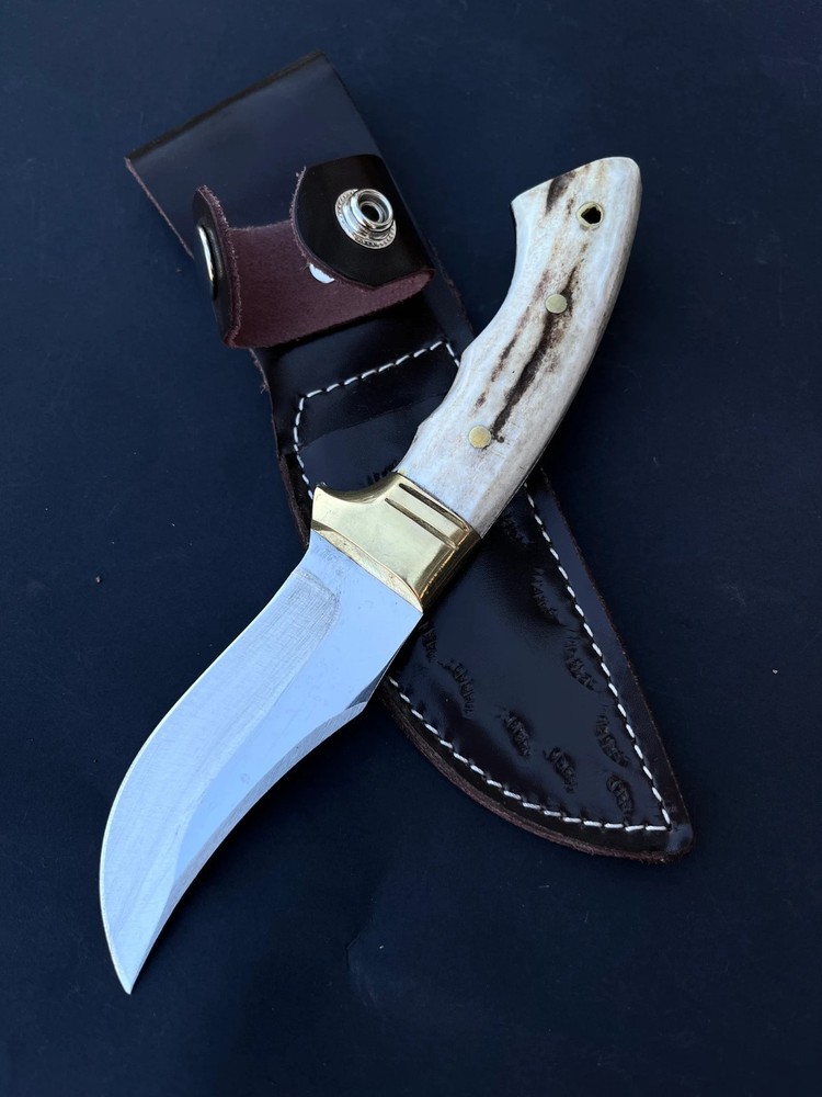 Custom Handmade Carbon Steel Blade Survival Bowie Knife | Hunting Knife Camping