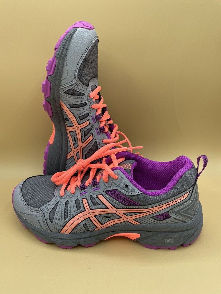 Size 4 Asics Gel-Venture 7 Grade School Running shoes 1014A072-020 New sneaker